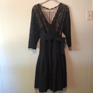 Jessica London lace and taffeta dress